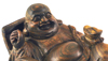 Green Sandalwood Happy Buddha of Prosperity