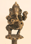 Antique Ganesha Altar Bell